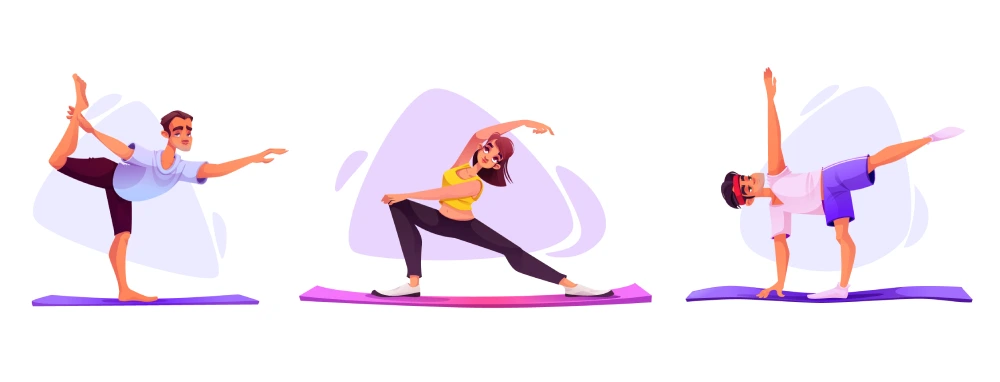 Half Moon Pose Steps