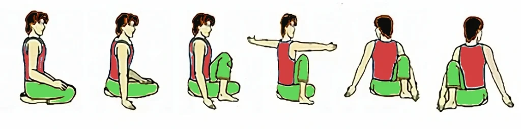 Ardha Matsyendrasana —Step-by-Step